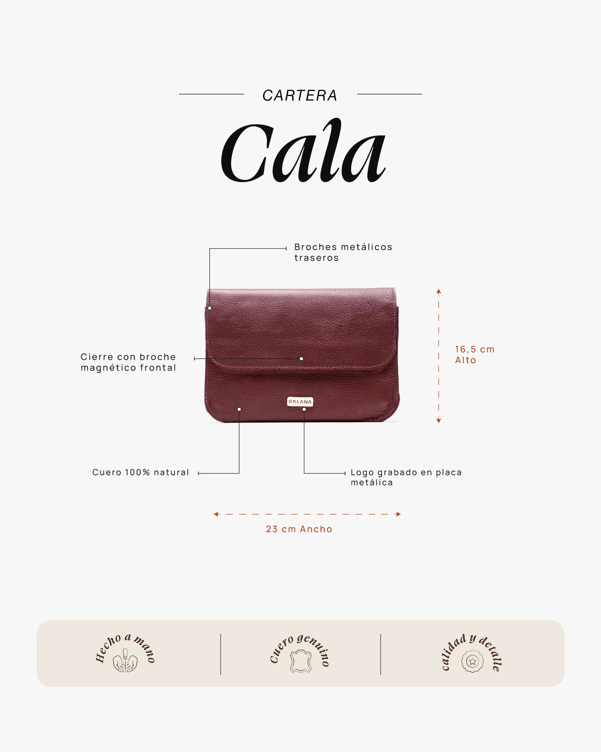 Cartera Cala Cherry