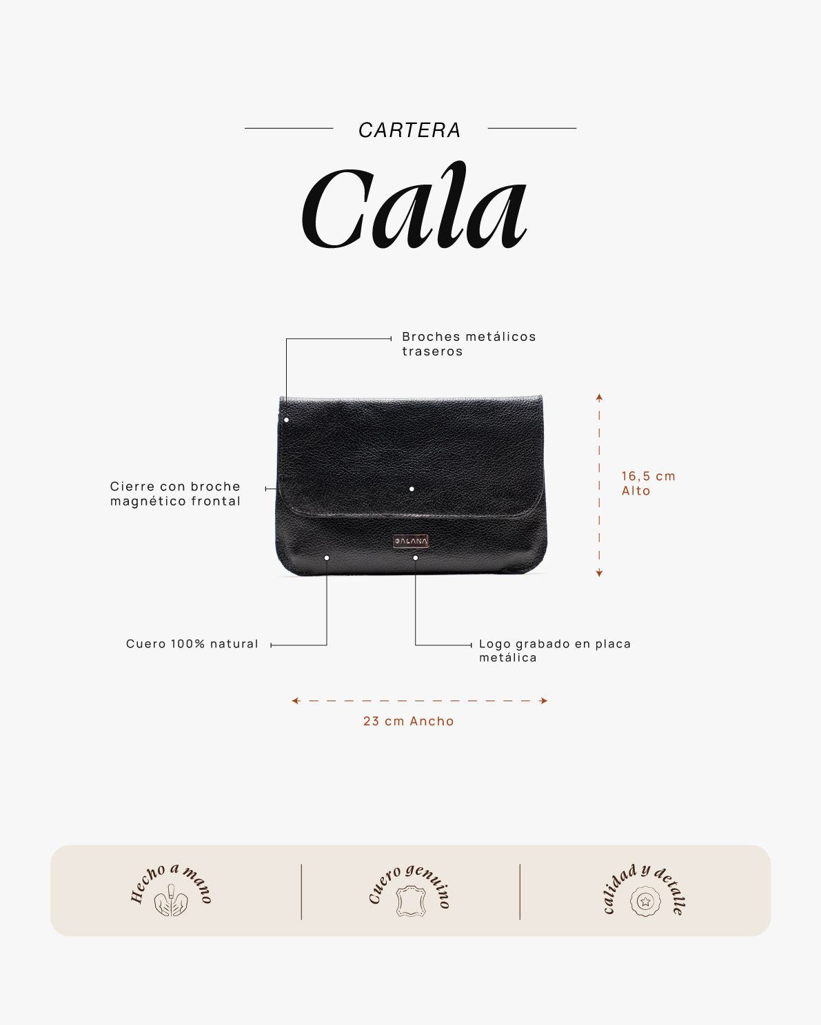 Cartera Cala Negro
