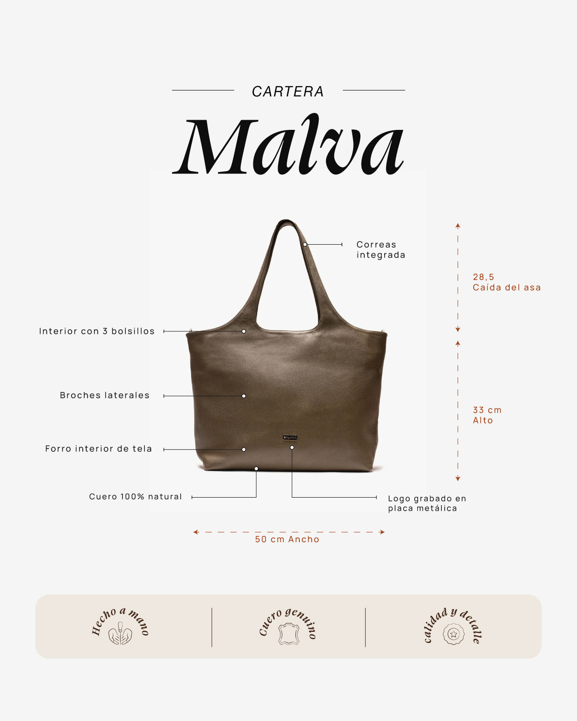 Cartera Malva Verde
