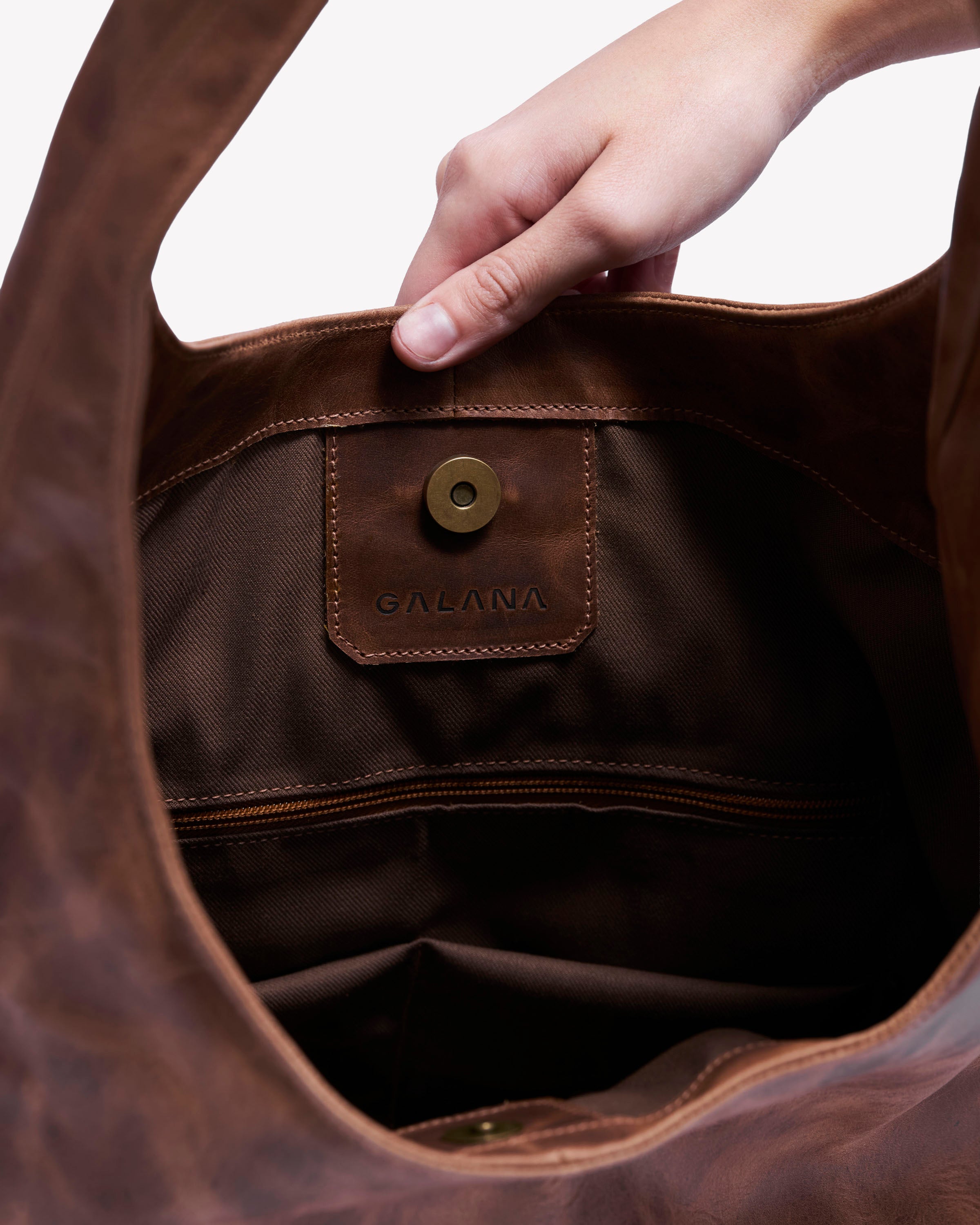 Cartera Azahar Moca