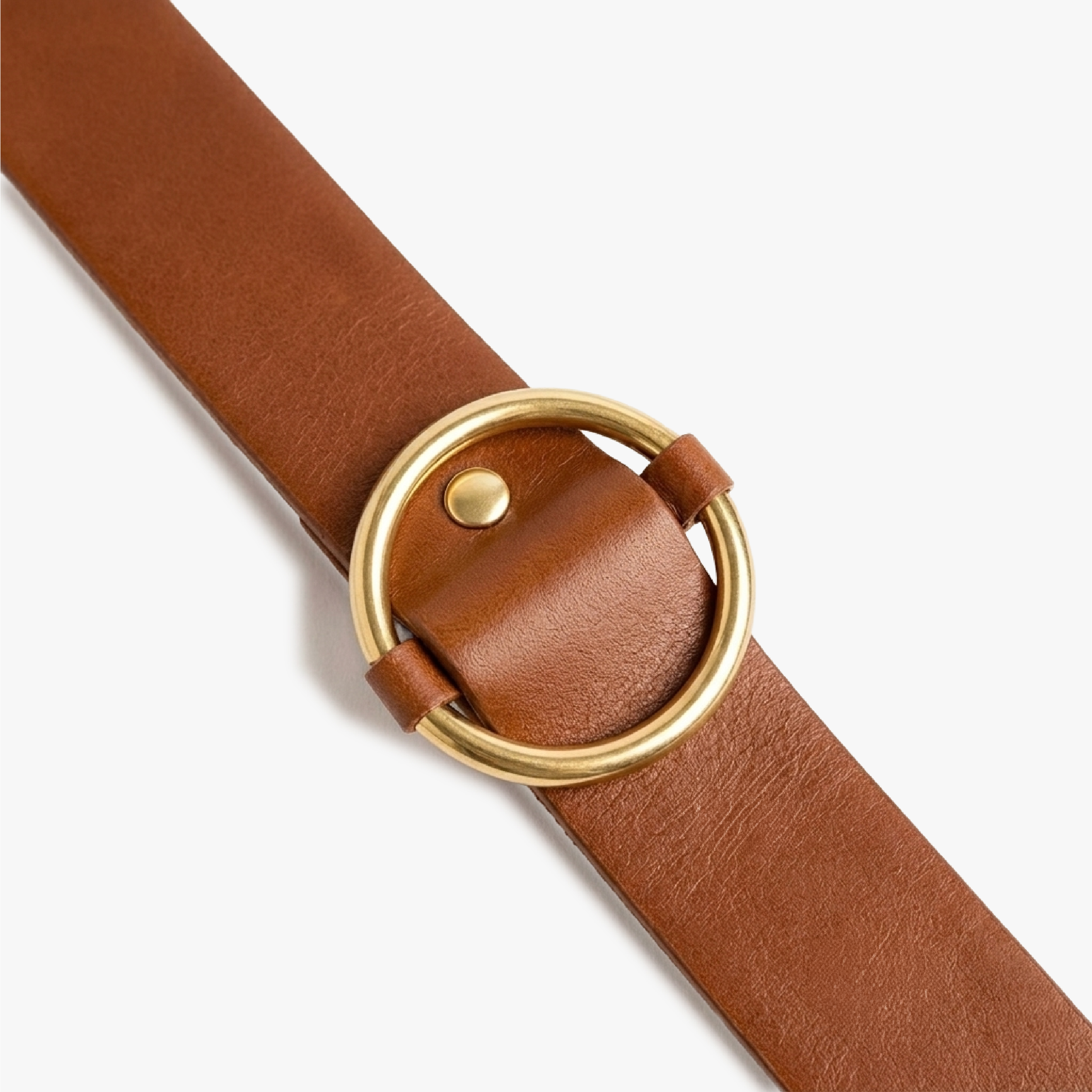 Cinturón Camelia Dorado Moca