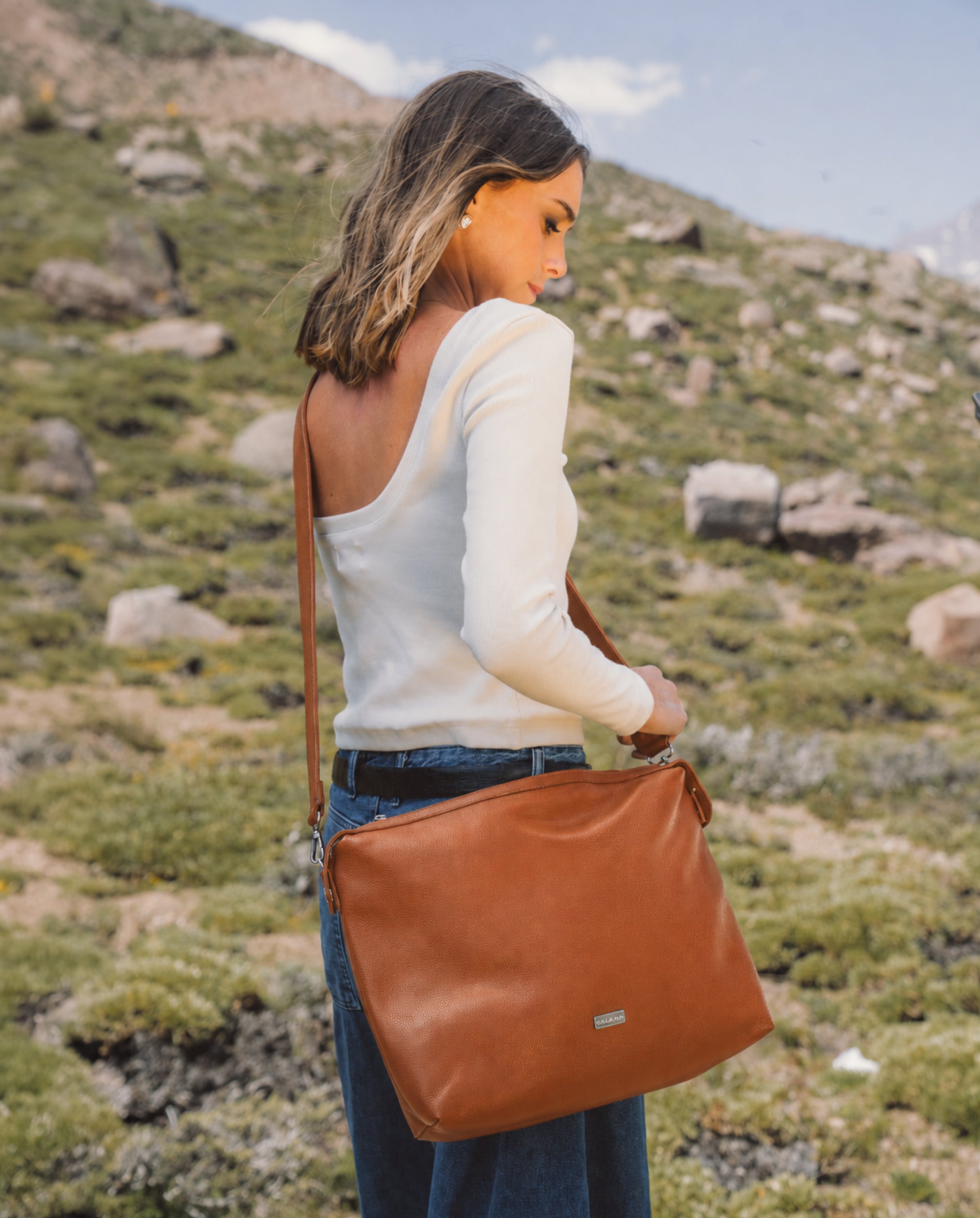 Funda Notebook Cosmos Cognac