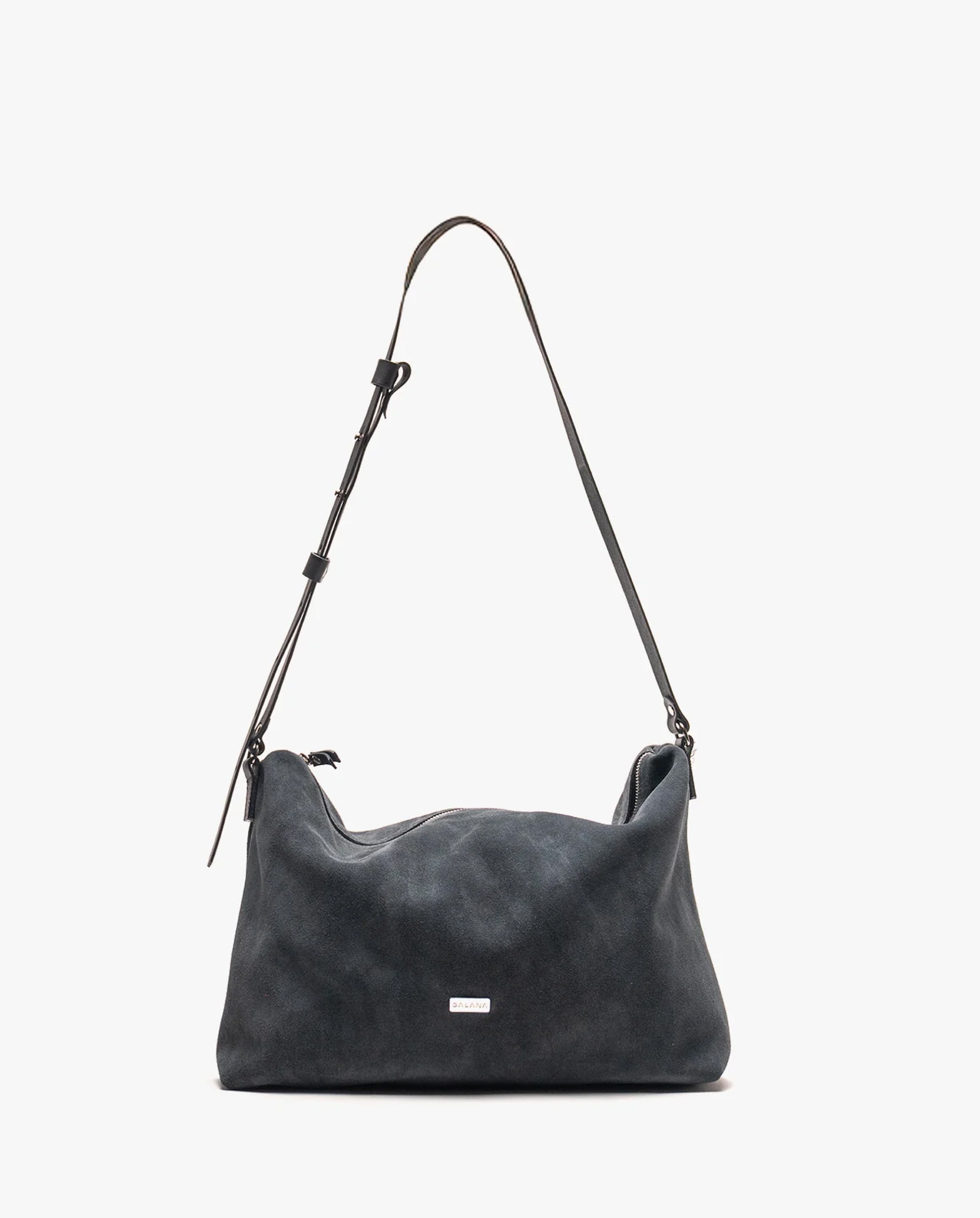 Cartera Peonía L Plomo