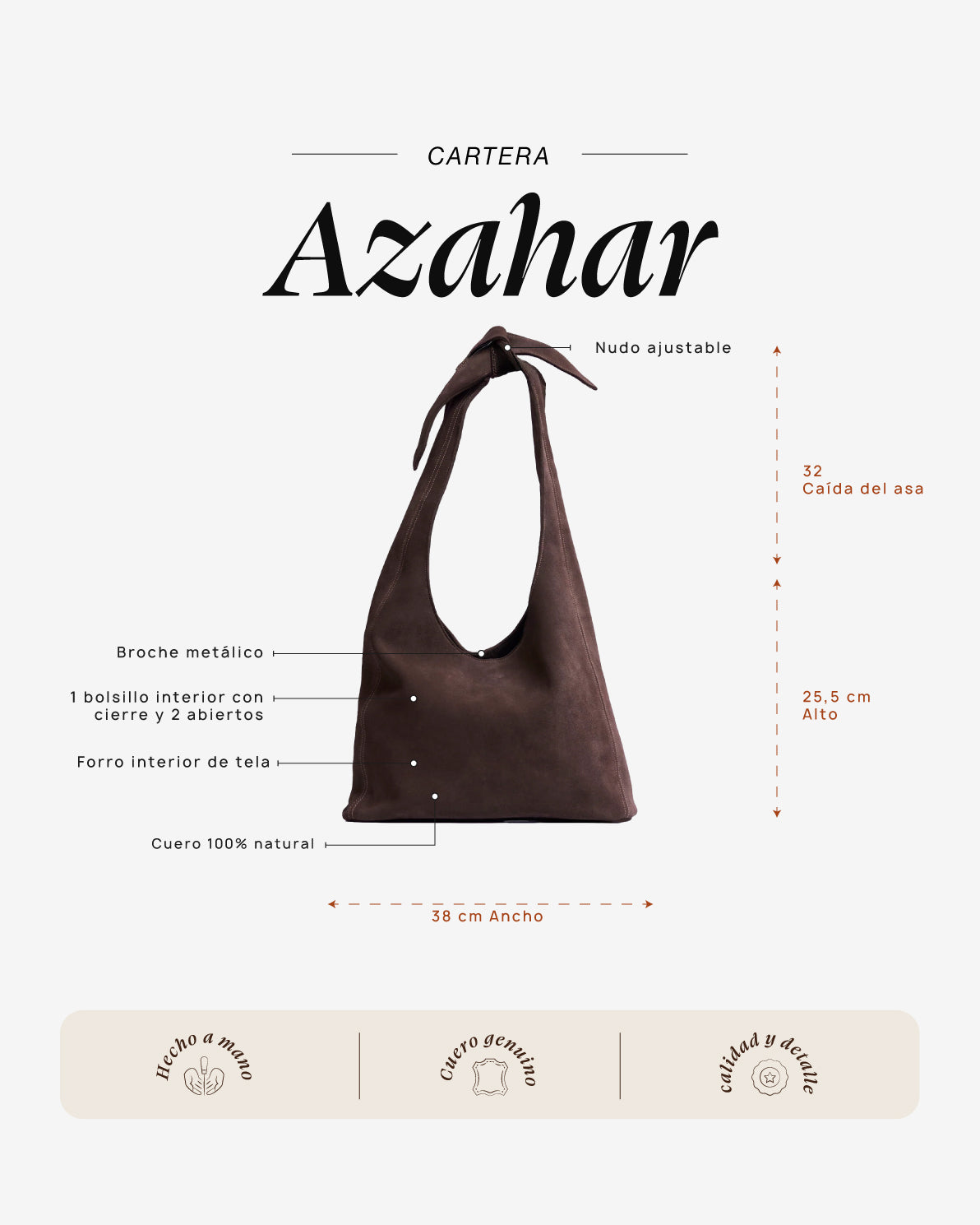 Cartera Azahar Moro