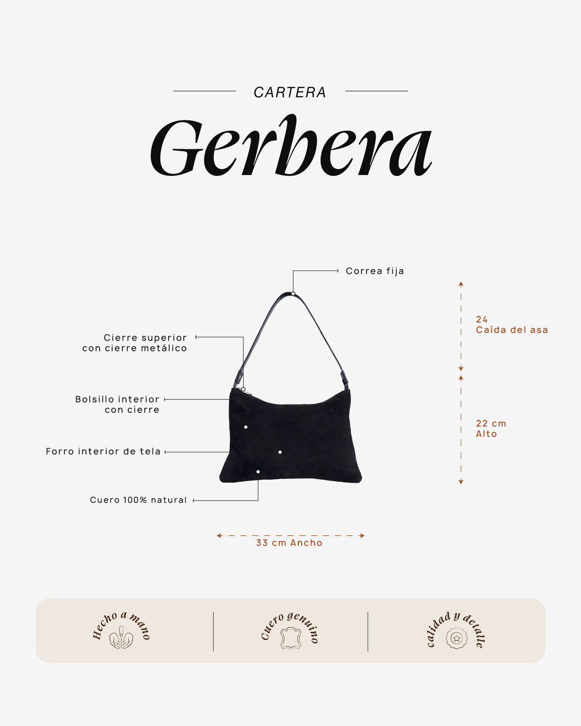 Cartera Gerbera Eclipse