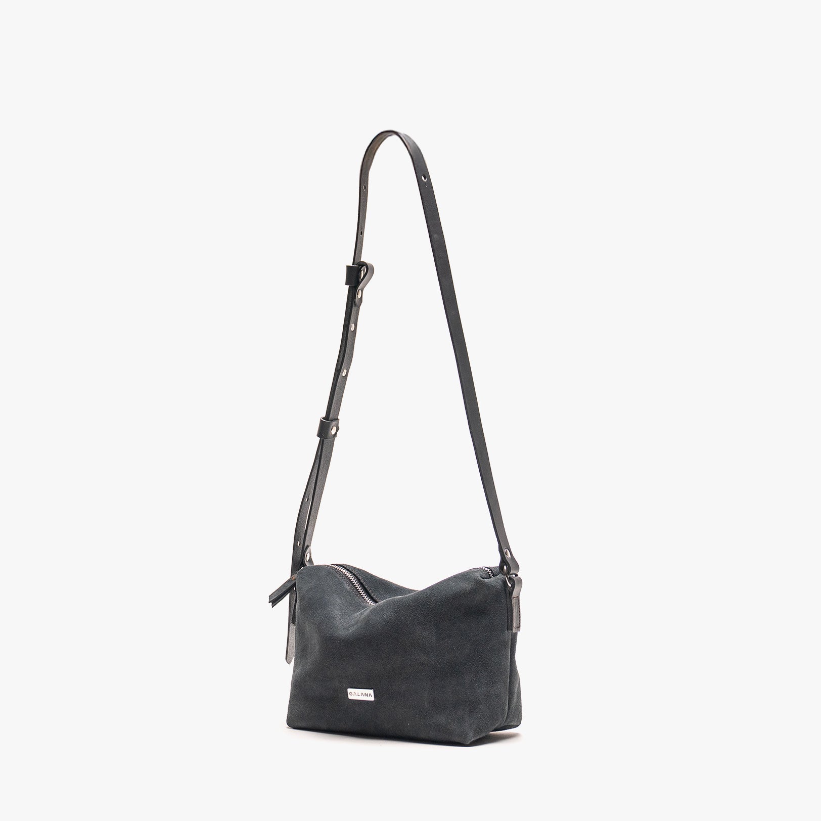 Cartera Peonía S Plomo