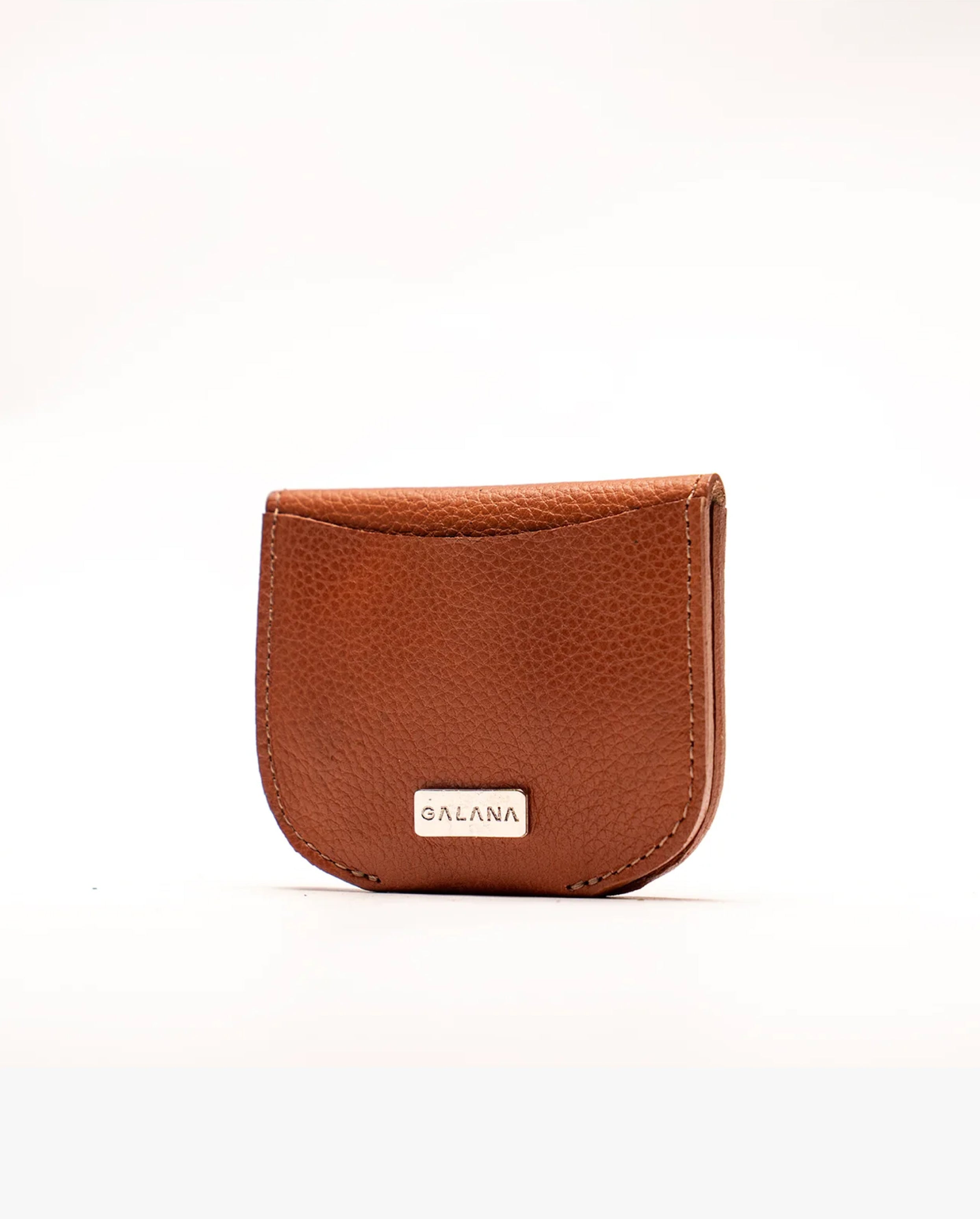 Tarjetero Lirio Cognac