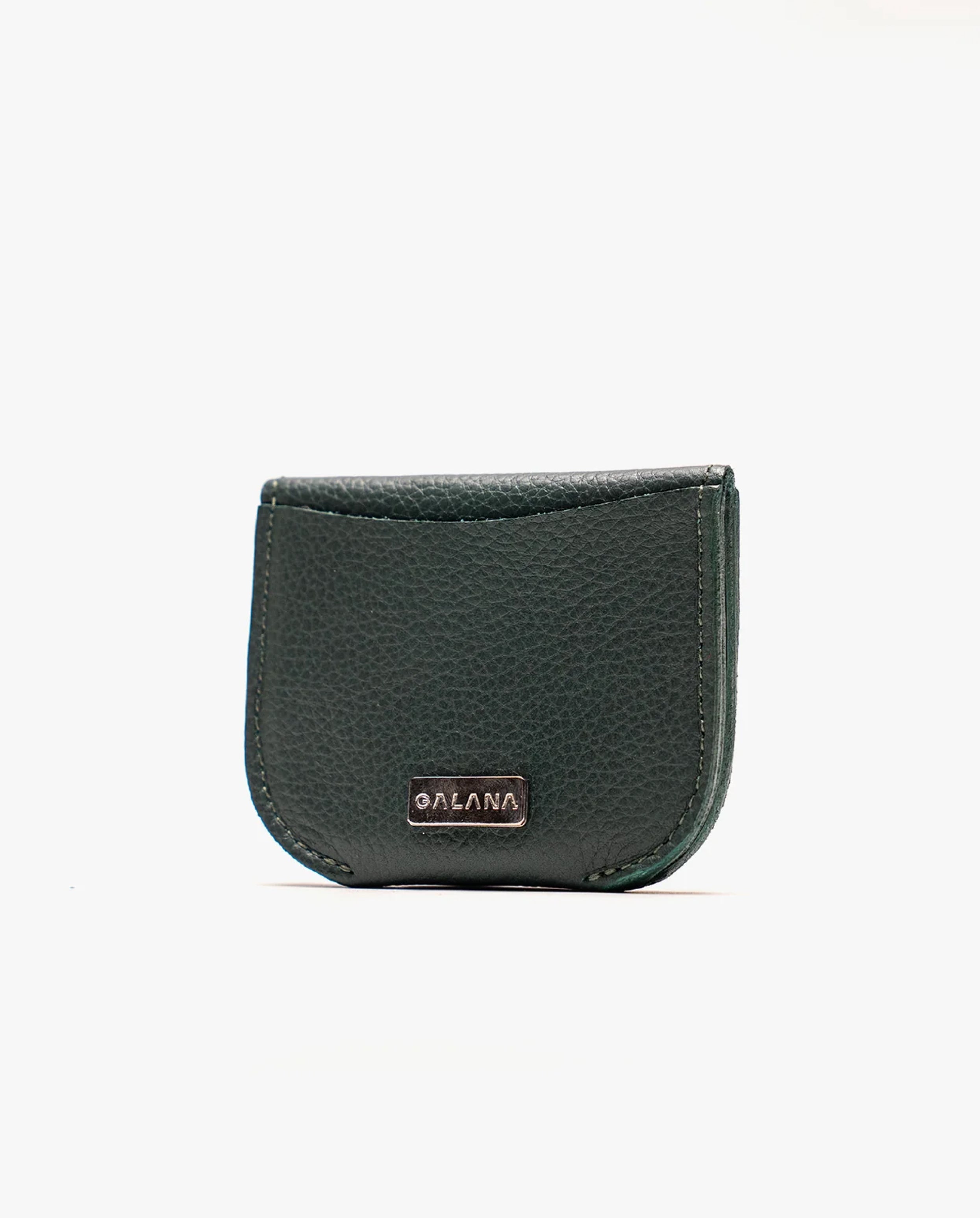 Tarjetero Lirio Verde Turquesa