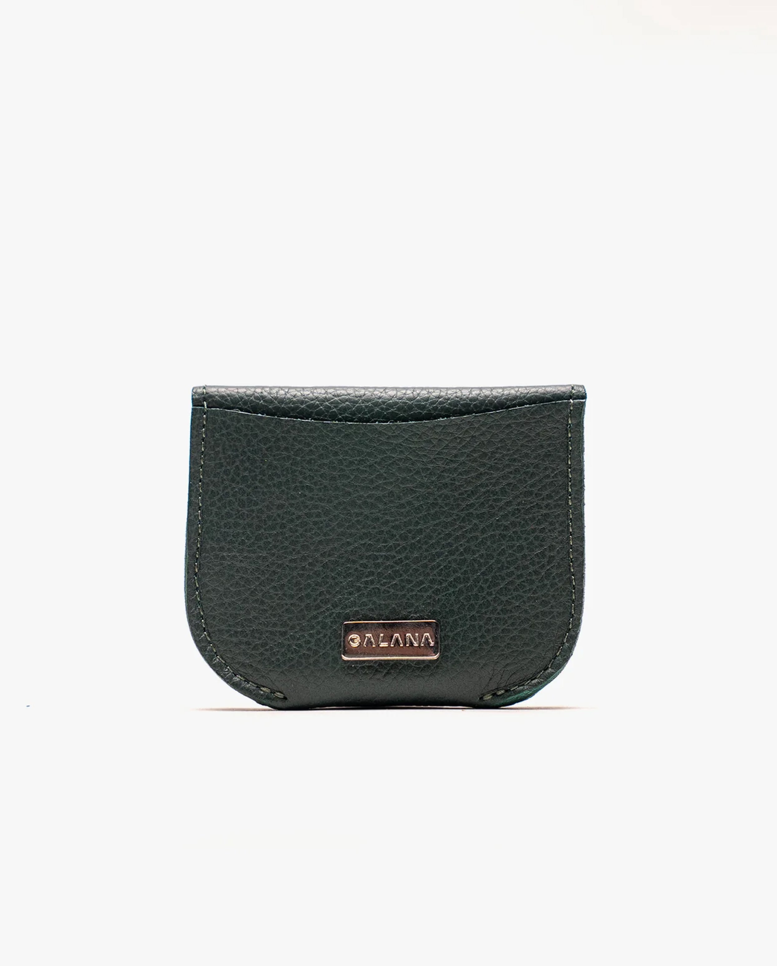 Tarjetero Lirio Verde Turquesa