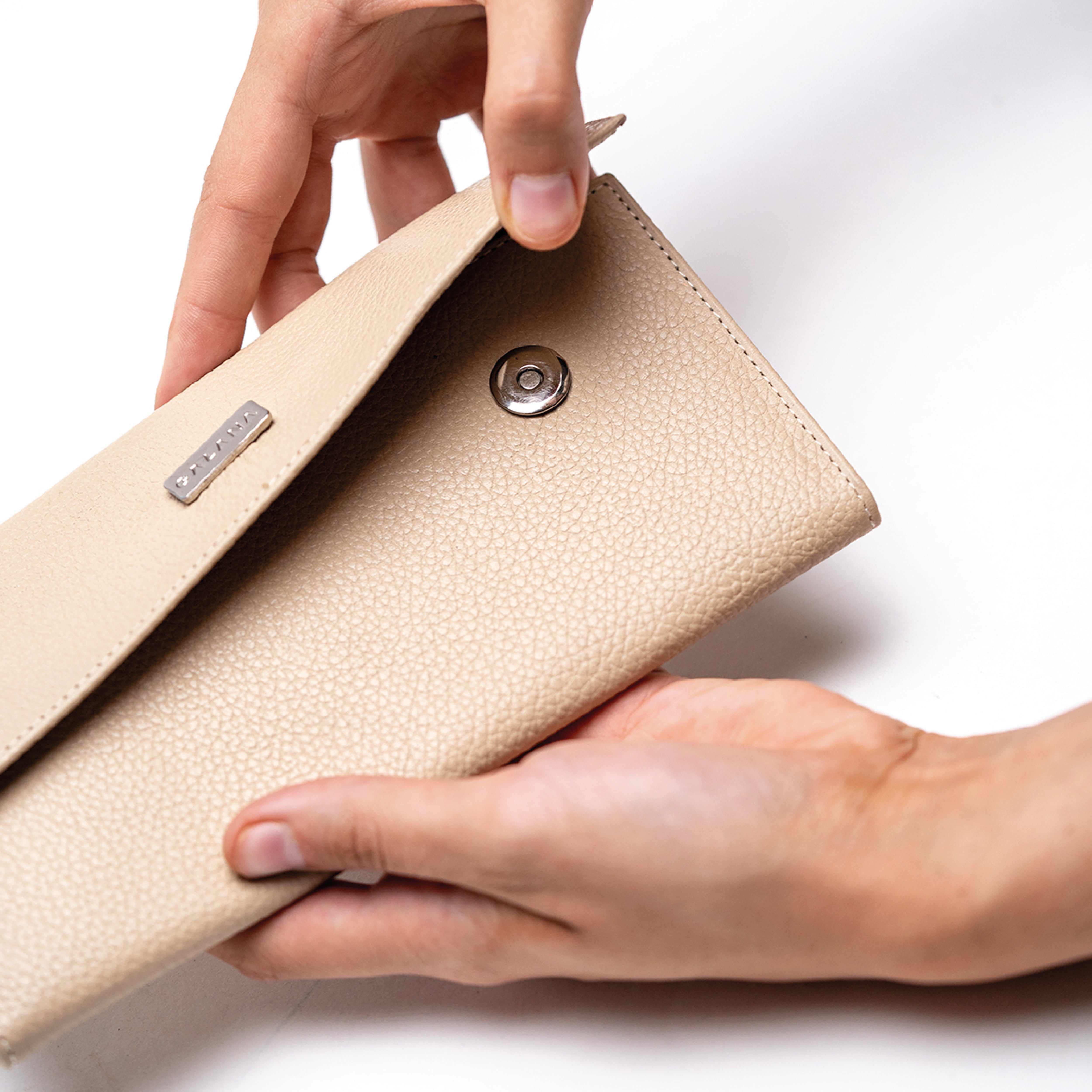 Billetera Orquídea Crudo