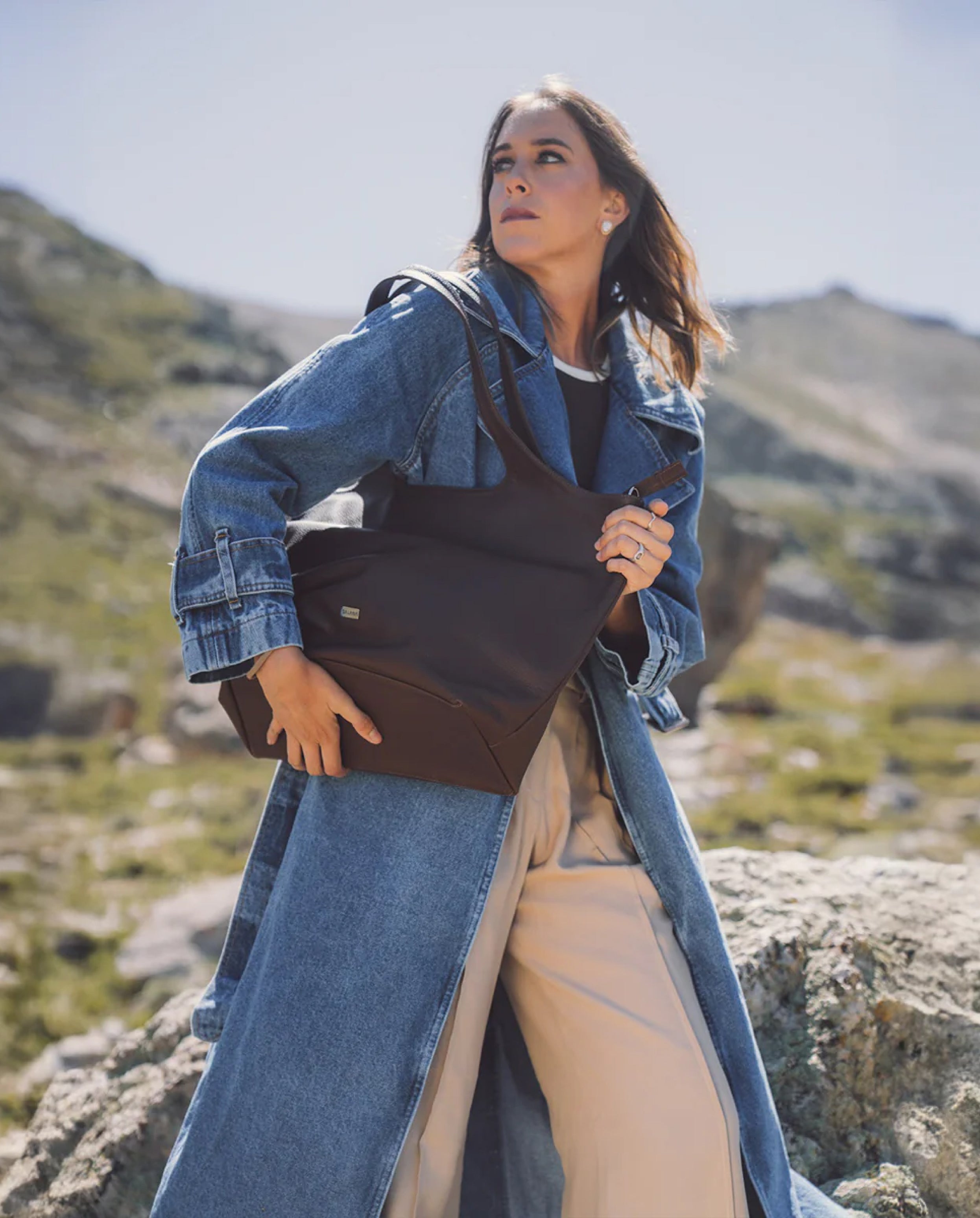 Cartera Malva Castaño