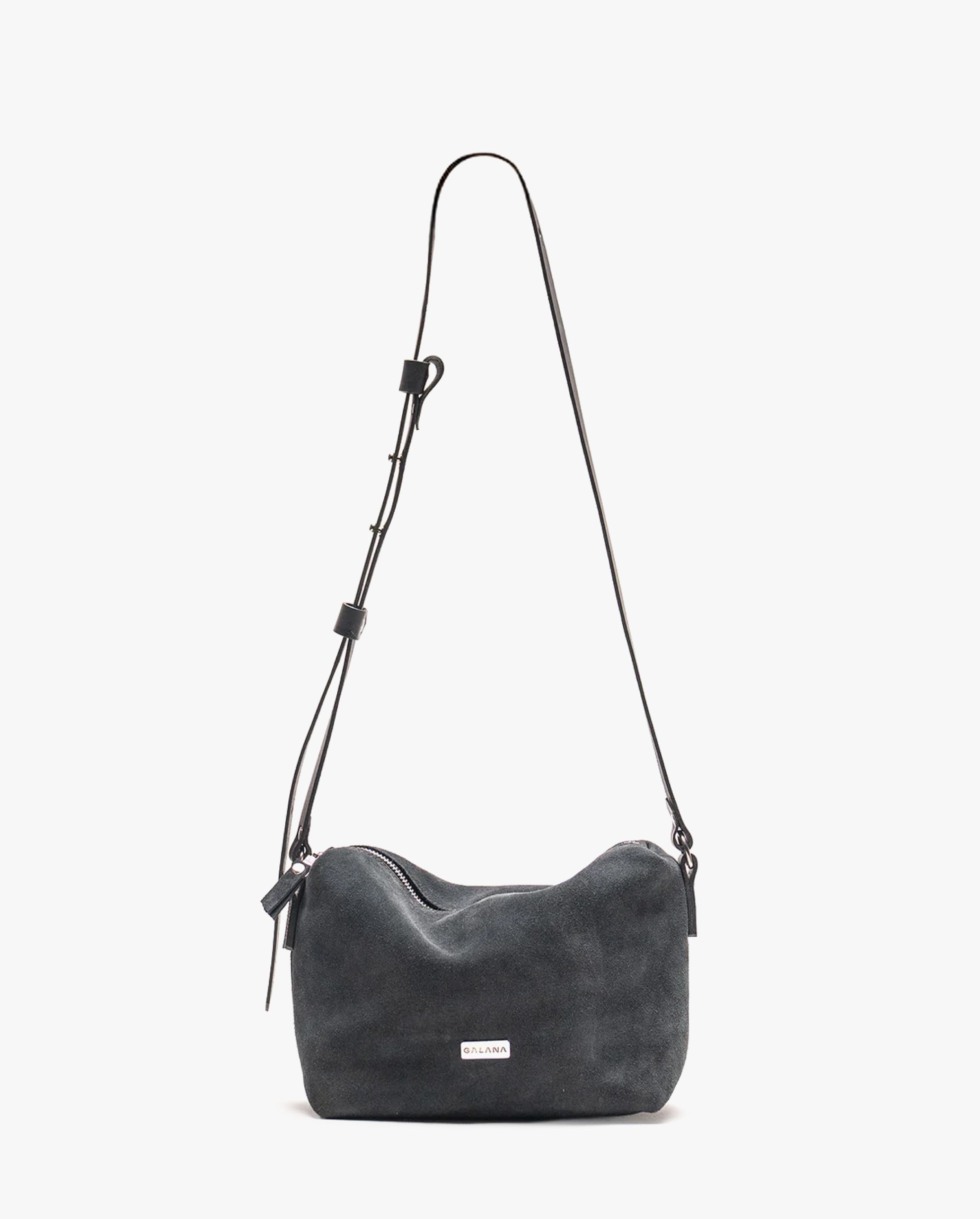 Cartera Peonía S Plomo