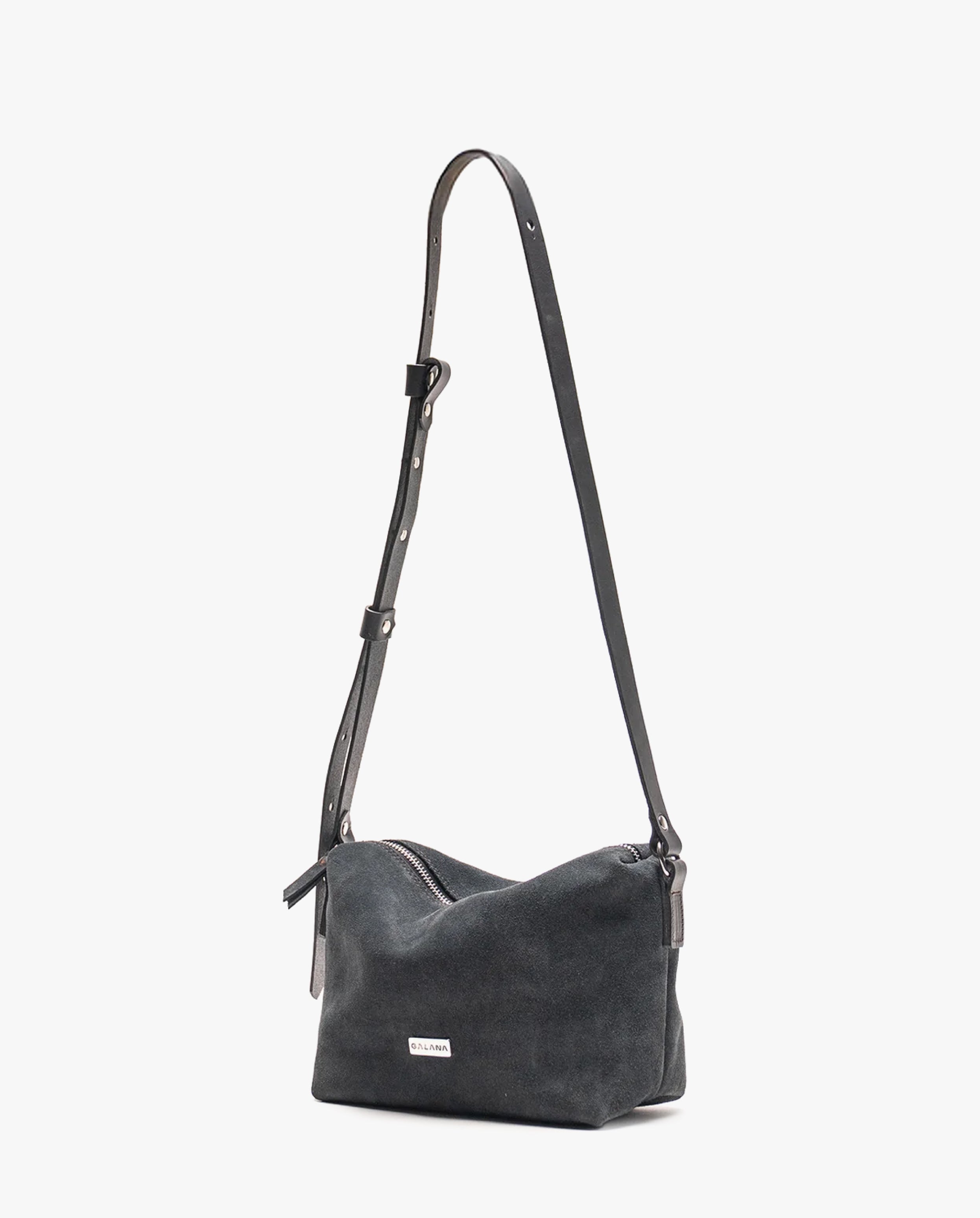 Cartera Peonía S Plomo
