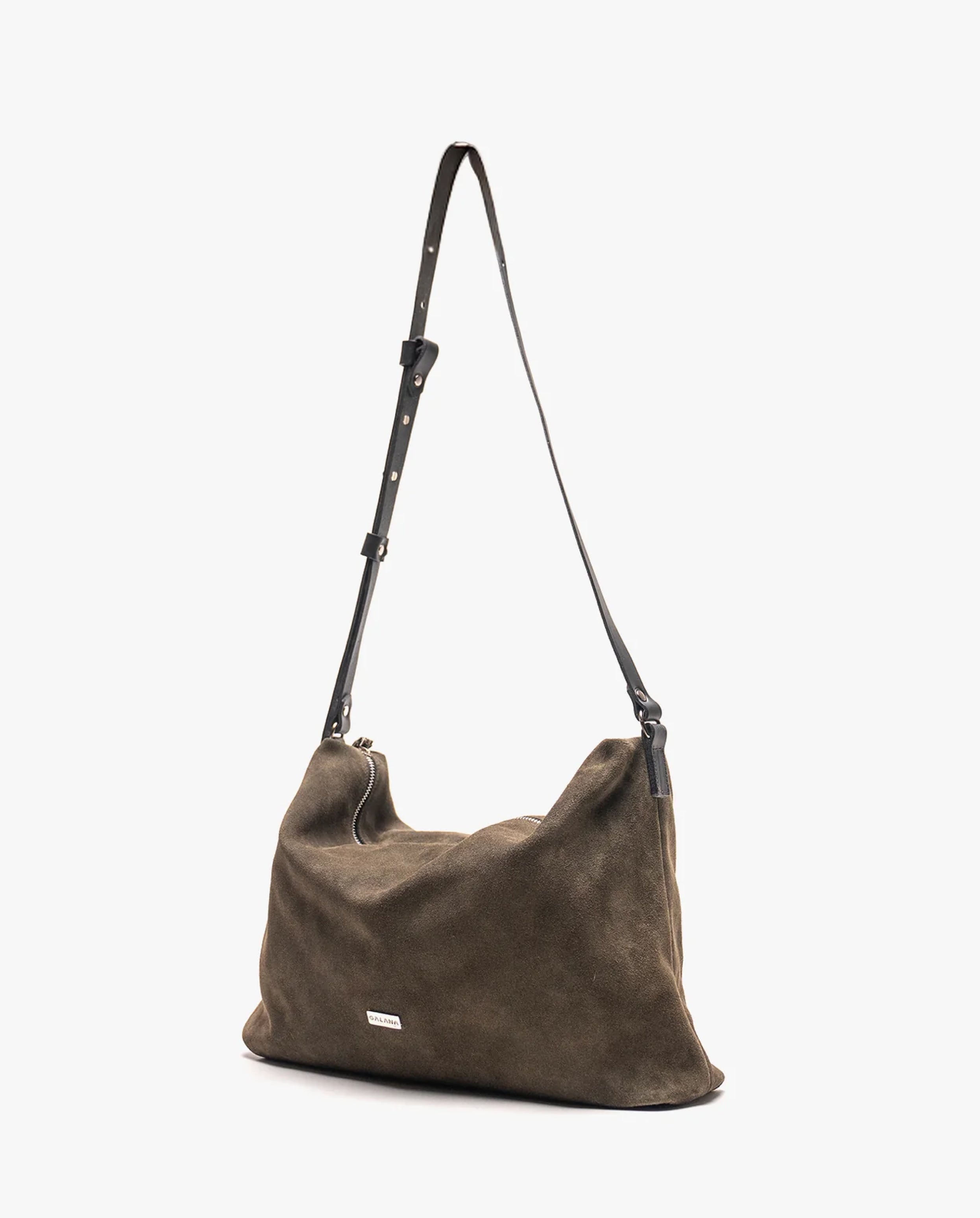 Cartera Peonía L Musgo