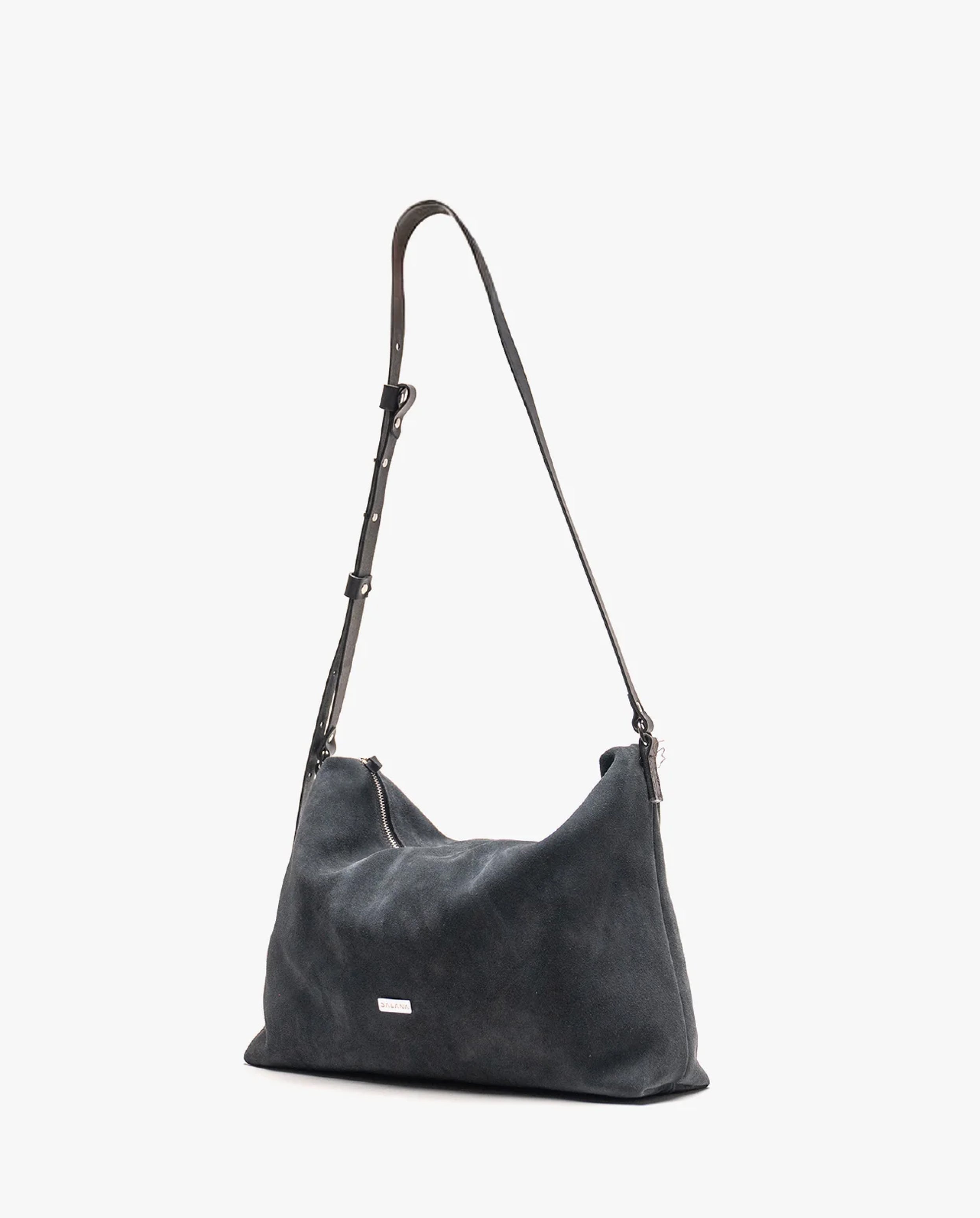 Cartera Peonía L Plomo