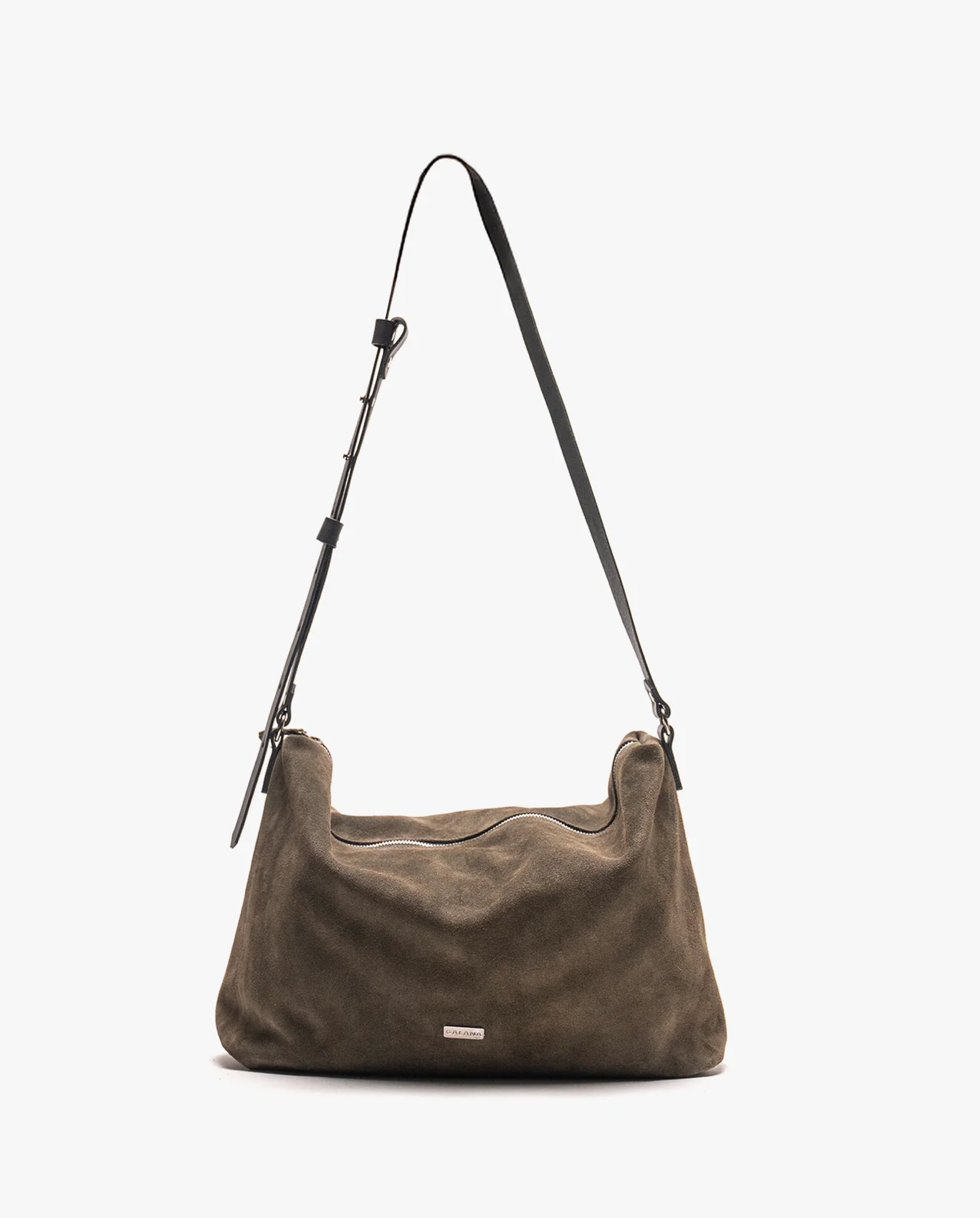 Cartera Peonía L Musgo