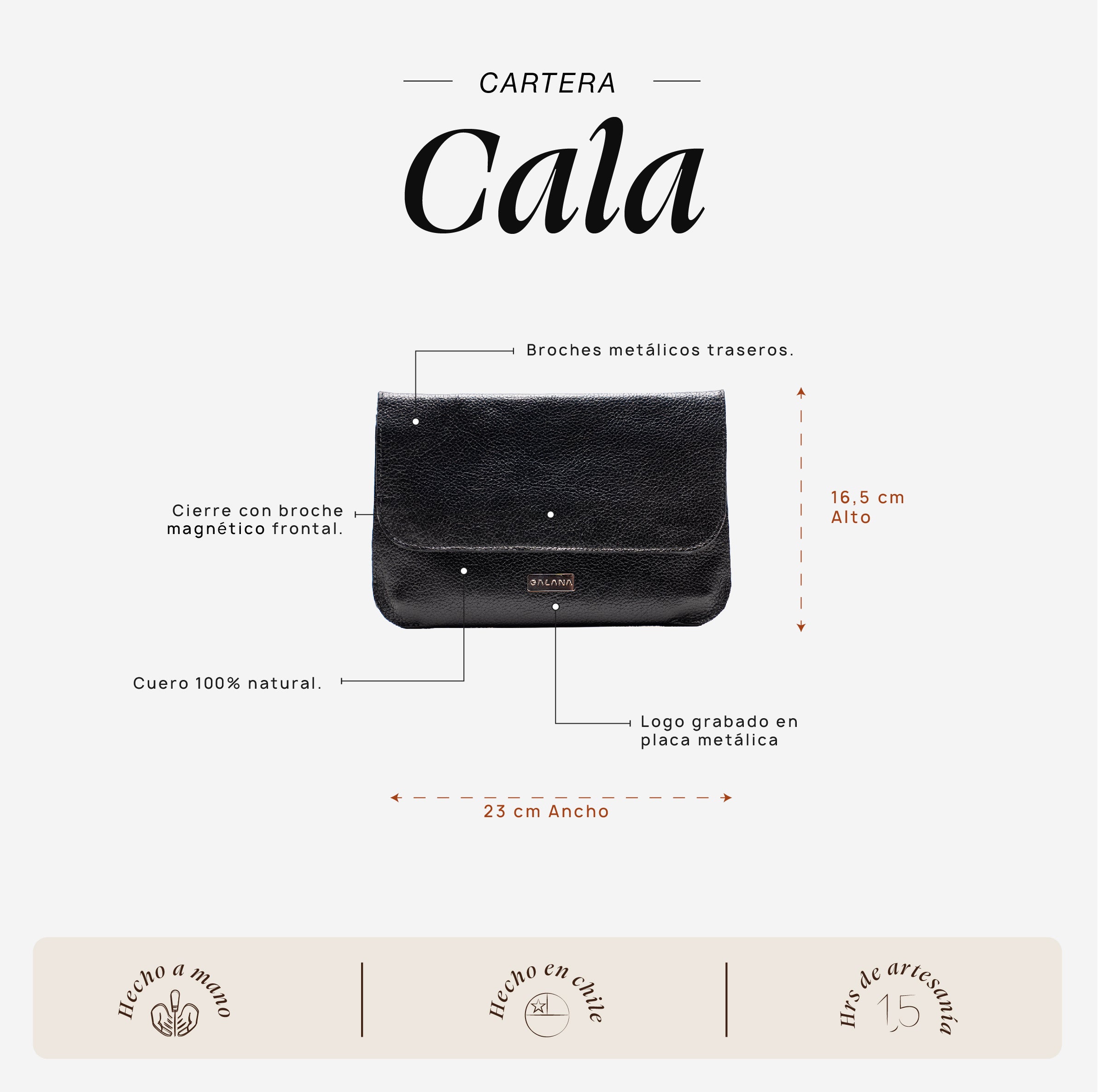 Cartera Cala Negro