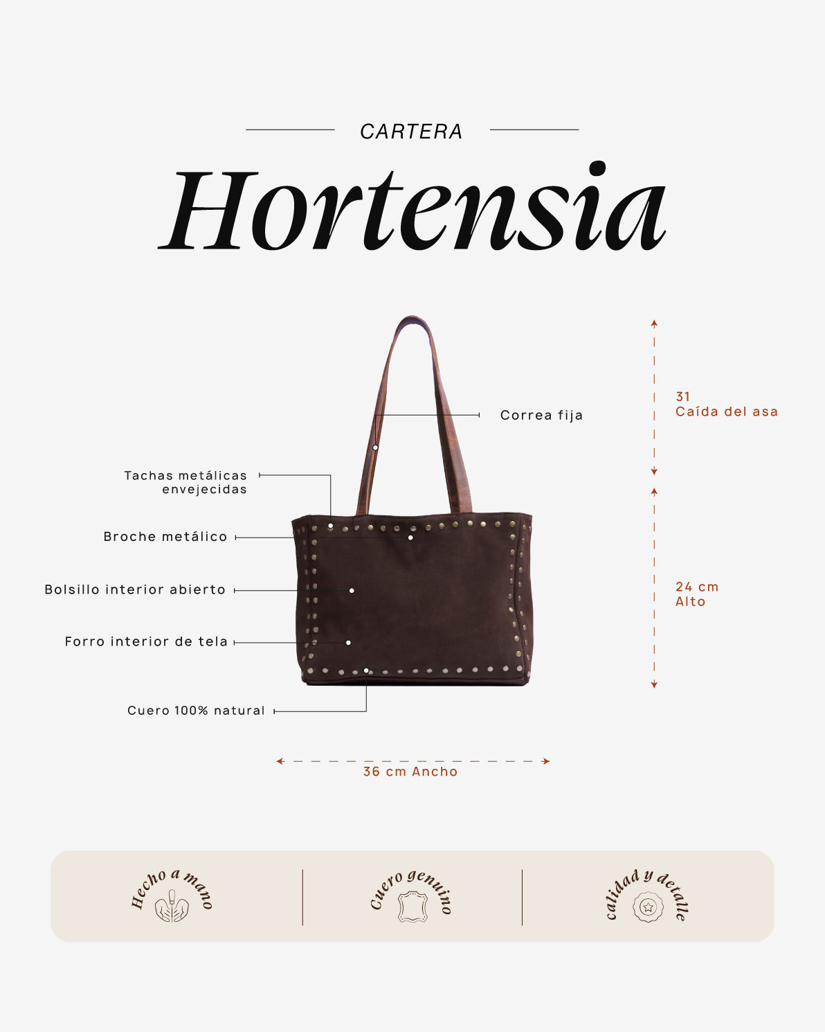 Cartera Hortensia Moro