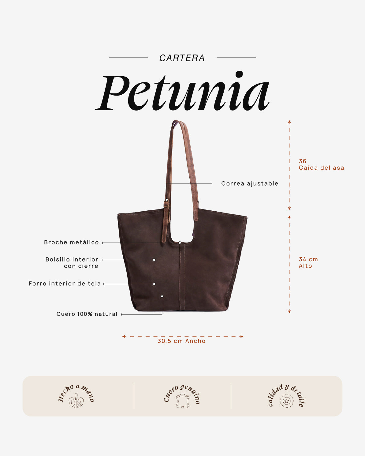 Cartera Petunia Moro