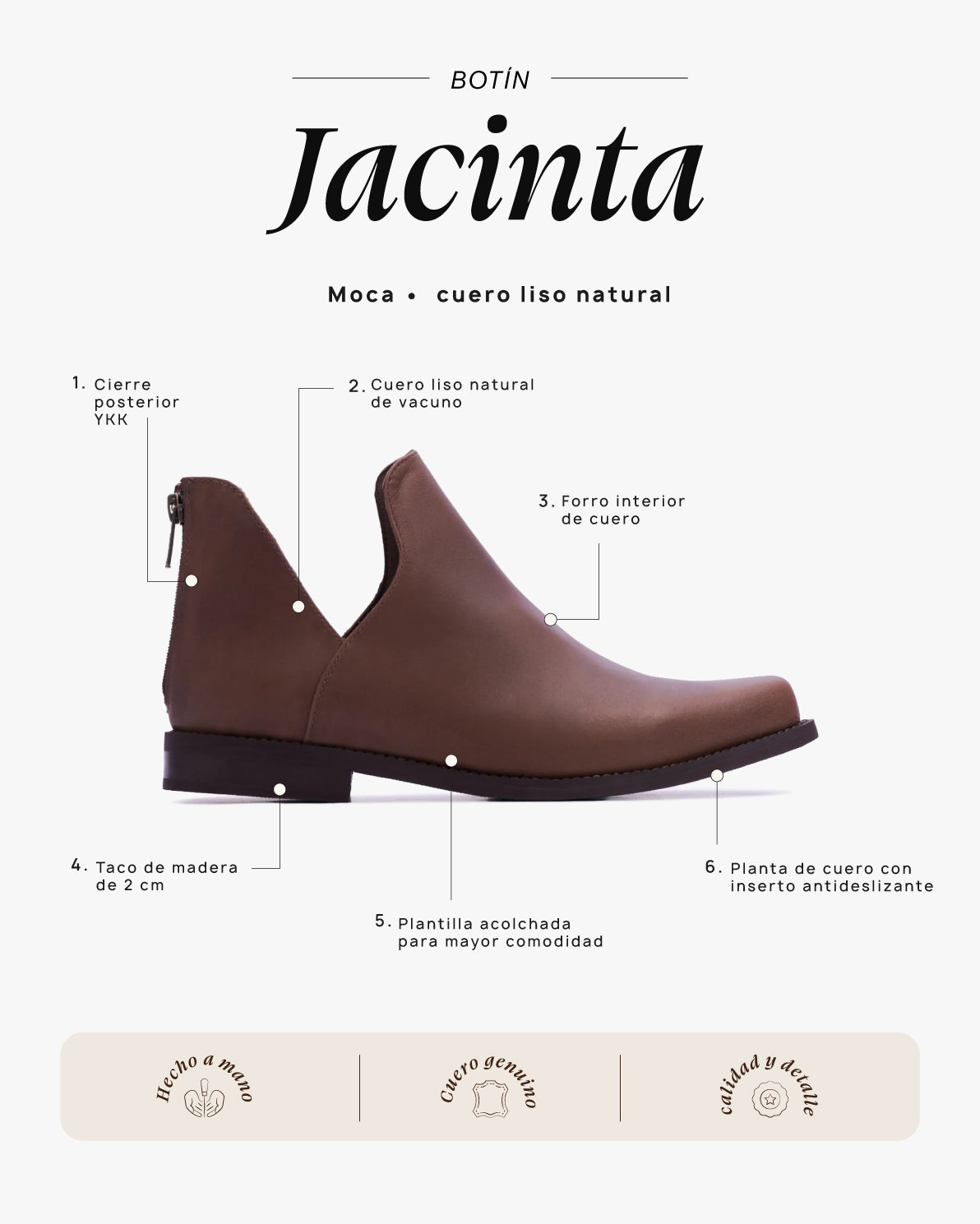 Botín Jacinta Moca
