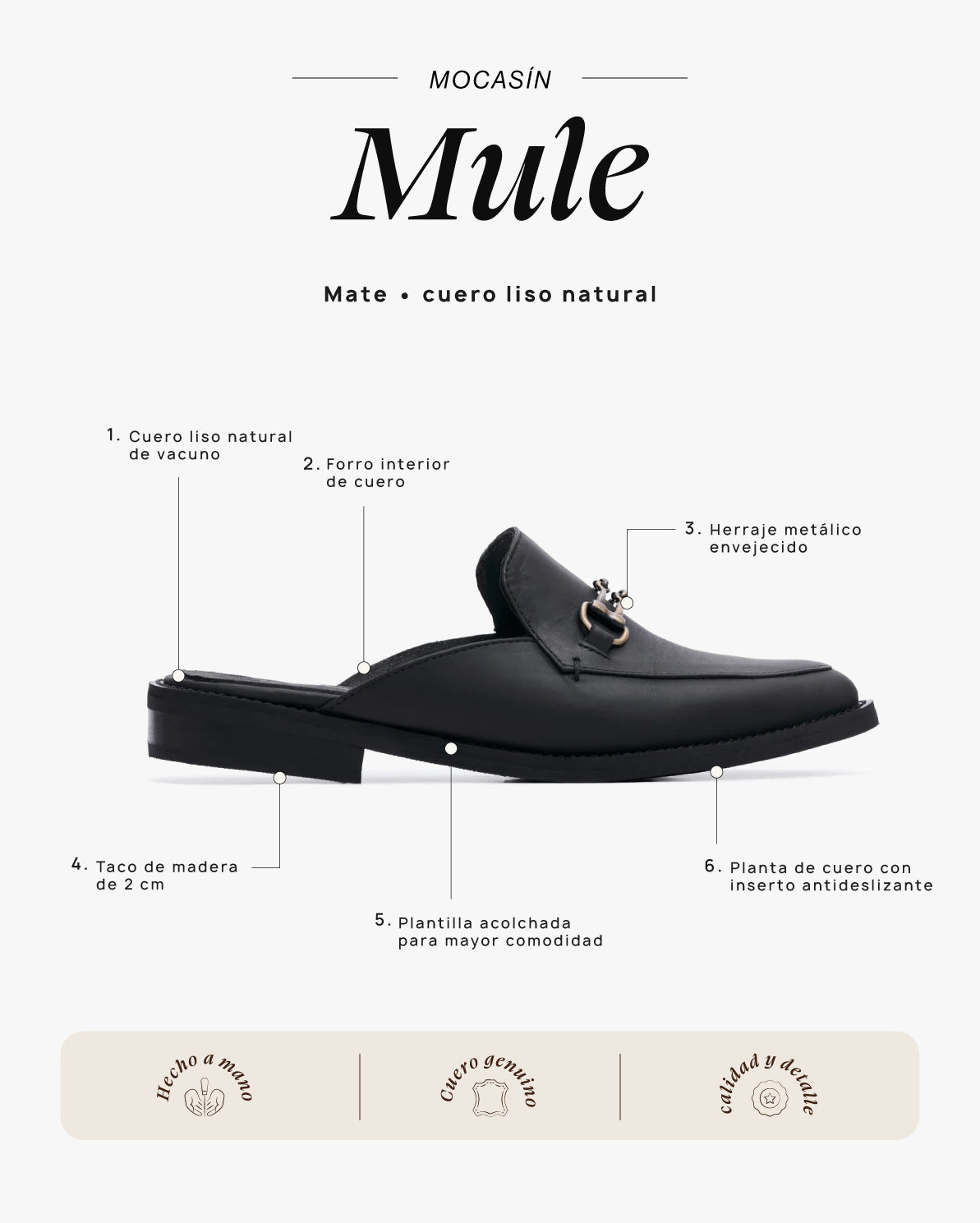 Mocasín Mule Mate