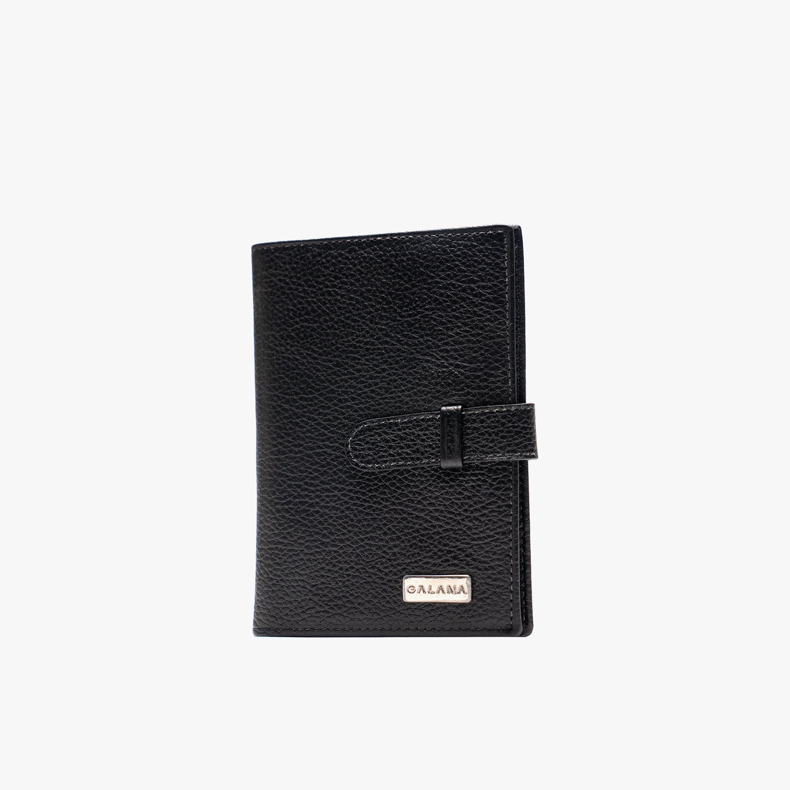 Portapasaporte Hibisco Negro