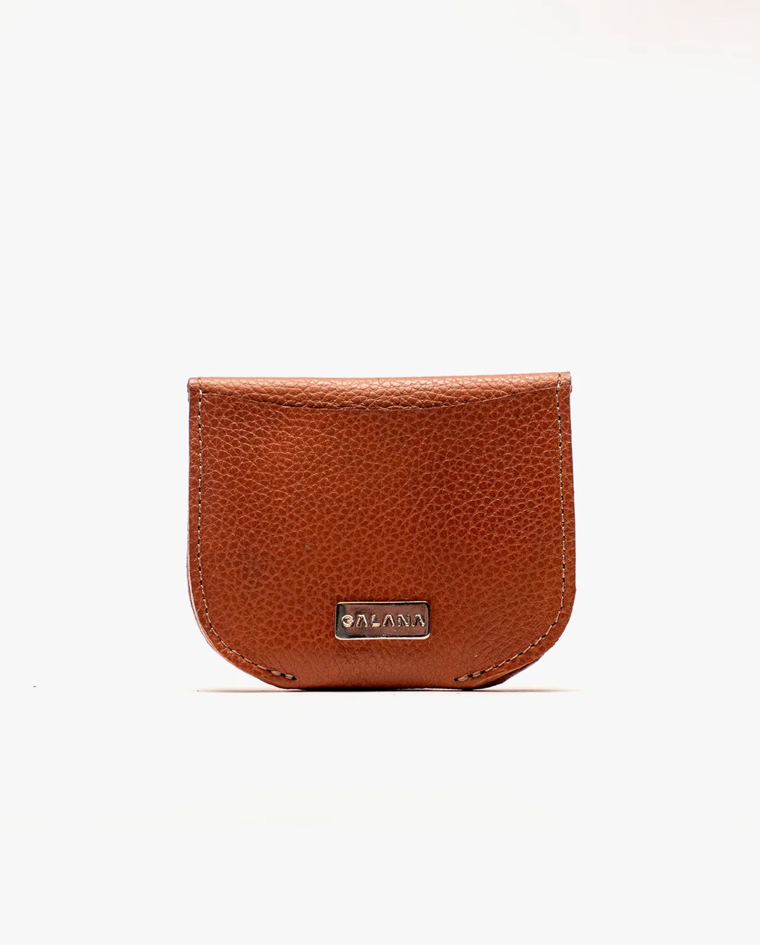 Tarjetero Lirio Cognac