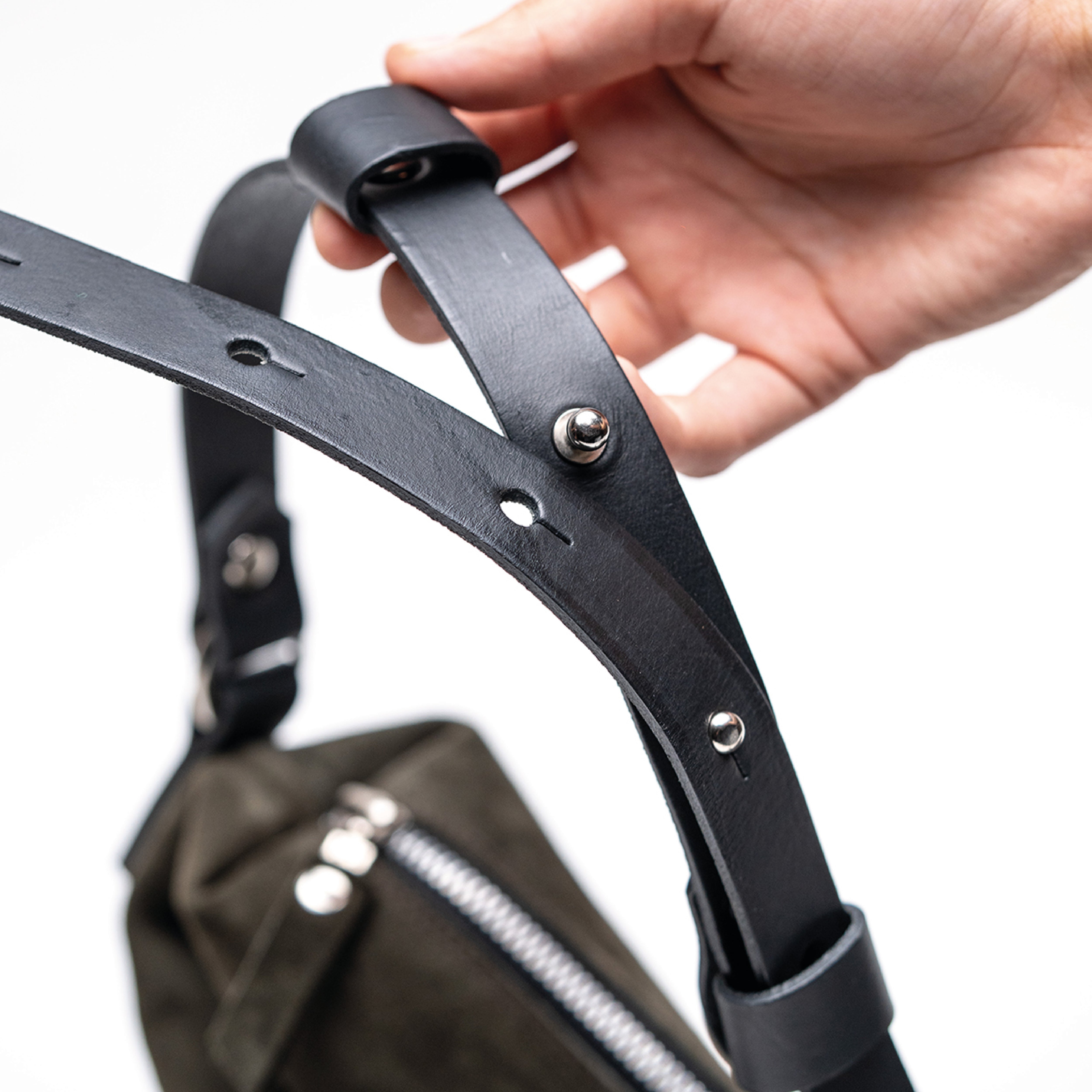 Cartera Peonía L Plomo